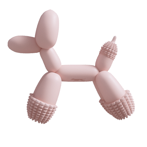 Balloon Dog Toy Pink