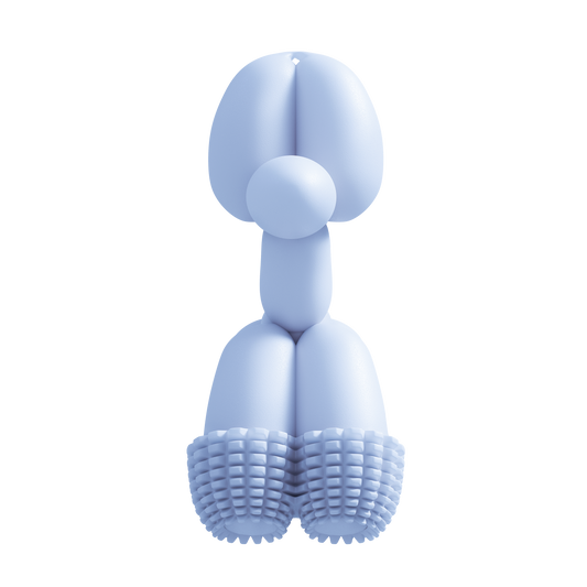 Balloon Dog Toy Blue